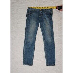CAbi Jeans Size 4 Skinny Ankle Medium Wash Stretch Denim Low Mid Rise